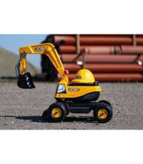 FALK Koparka JCB DIGGER Obrotowa Żółta Ruchoma Łyżka Od 3 Lat.