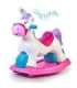 FEBER Interaktywny Bujany Jednorożec 2w1 – Jeździk Biegowy