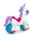 FEBER Interaktywny Bujany Jednorożec 2w1 – Jeździk Biegowy