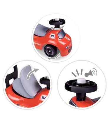Smoby Czerwony Jeździk z klaksonem Ride-On