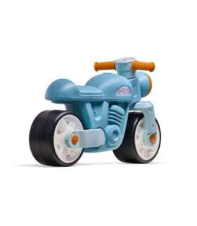 FALK Jeździk Biegowy Ciche Koła Motor Prem1er Retro Niebieski 1+