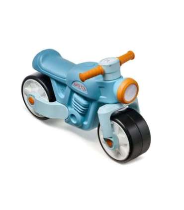 FALK Jeździk Biegowy Ciche Koła Motor Prem1er Retro Niebieski 1+