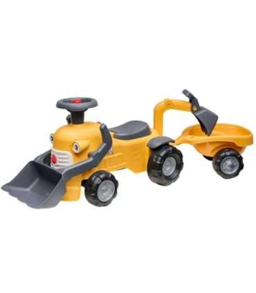 FALK Chodzik Jeździk Koparka Marcel z Przyczepką