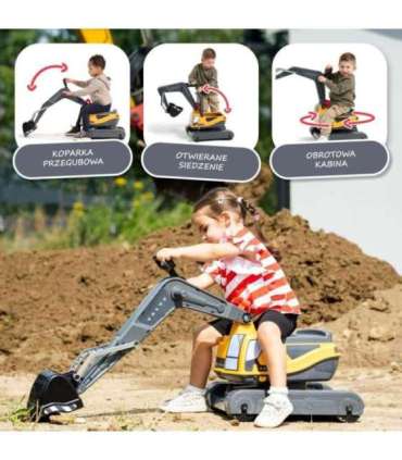 FALK Koparka Przegubowa Volvo Obrotowa Kabina Łopata