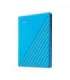Western Digital WDBPKJ0040BBL-WESN My Passport External HDD, 4TB, USB 3.2 Gen 1, Blue