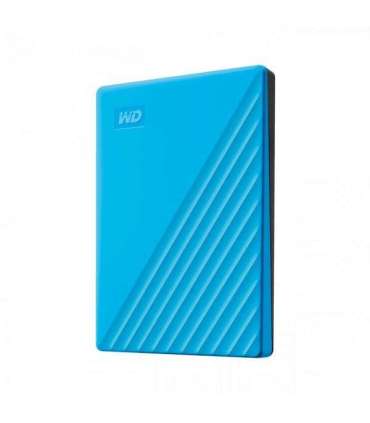 Western Digital WDBPKJ0040BBL-WESN My Passport External HDD, 4TB, USB 3.2 Gen 1, Blue