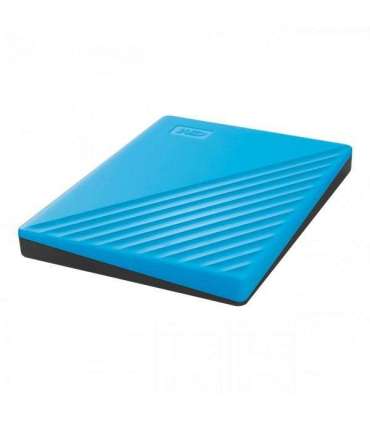 Western Digital WDBPKJ0040BBL-WESN My Passport External HDD, 4TB, USB 3.2 Gen 1, Blue