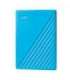 Western Digital WDBPKJ0040BBL-WESN My Passport External HDD, 4TB, USB 3.2 Gen 1, Blue