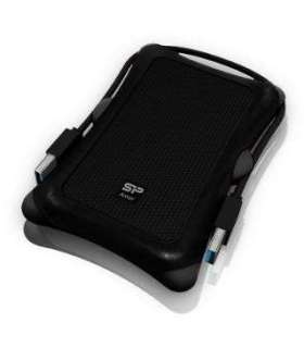 Silicon Power SP010TBPHDA30S3A Armor A30, portable HDD, 1TB, USB3.2gen 1, Anti-shock, Black, MIL-STD