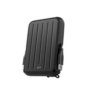 Silicon Power SP050TBPHD66LS3K Armor A66 portable HDD, 5 TB, USB3.2 Gen 1, Black