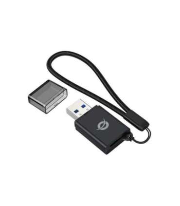 Conceptronic BIAN07B TF/MicroSD 3.0 Card Reader, USB 3.2 Gen 1 Type-A, 5 Gbps, (Micro-)SD, UHS-I