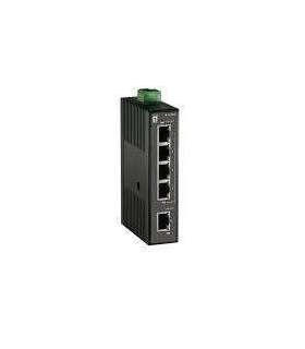 LevelOne IES-0500 5-Port Fast Ethernet Industrial Switch, DIN-Rail, Unmanaged, Full duplex