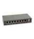 LevelOne GEP-0823 8-Port Gigabit PoE Switch, 802.3at/af PoE, 120W, Gigabit Ethernet, Full duplex