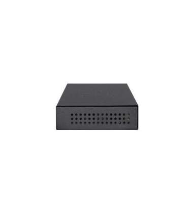 LevelOne GES-2108P Hilbert 8-Port Gigabit PoE Smart Lite Switch, 8x RJ45 Gigabit, PoE, Managed, L2