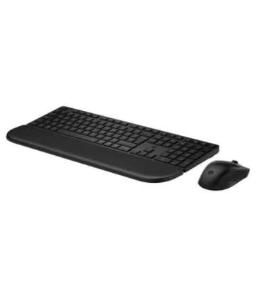 HP 580C Multi-Device Dual-Mode Mouse Keyboard Combo, Copilot Key - Black - US ENG