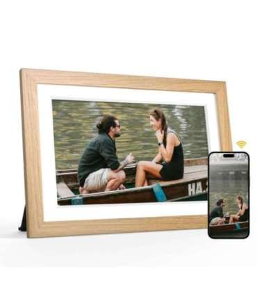 Kodak 15.6 Digital Photo Frame Wi-F- Enabled Wood