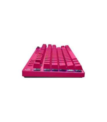 Logitech G PRO X TKL keyboard Gaming RF Wireless + Bluetooth QWERTY US International Pink