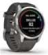 Garmin fēnix 7S Pro 3.05 cm (1.2") MIP 42 mm Digital 240 x 240 pixels Touchscreen Silver Wi-Fi GPS (satellite)