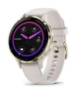 Garmin Venu 3S 3.05 cm (1.2") AMOLED 41 mm Digital 390 x 390 pixels Touchscreen Gold, Ivory Wi-Fi GPS (satellite)