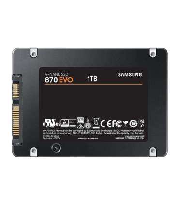 SAMSUNG SSD 870 EVO 1TB 2,5inch SATA 560MB/s read 530MB/s write