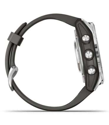 Garmin fēnix 7S Pro 3.05 cm (1.2") MIP 42 mm Digital 240 x 240 pixels Touchscreen Silver Wi-Fi GPS (satellite)