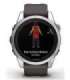 Garmin fēnix 7S Pro 3.05 cm (1.2") MIP 42 mm Digital 240 x 240 pixels Touchscreen Silver Wi-Fi GPS (satellite)
