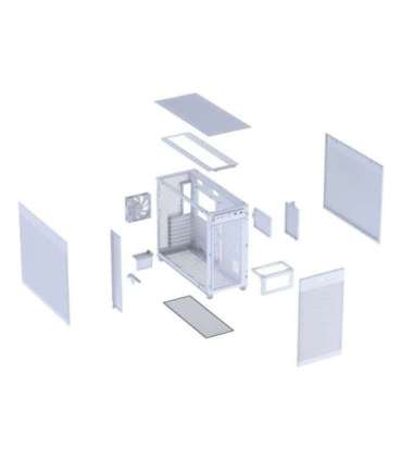 ASUS PRIME AP303 Mesh Midi Tower White