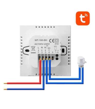 Avatto ZWT100 smart thermostat 3A ZigBee water heater TUYA