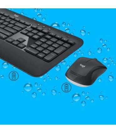 Logitech MK540 ADVANCED Wireless Keyboard and Mouse Combo