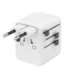 Gembird TPA-1A2C20-01-W Universal travel power adapter, 20 W, white