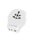 Gembird TPA-1A2C20-02-W Universal travel power adapter, 20 W, white