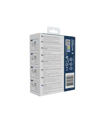Gembird TPA-1A2C20-02-W Universal travel power adapter, 20 W, white
