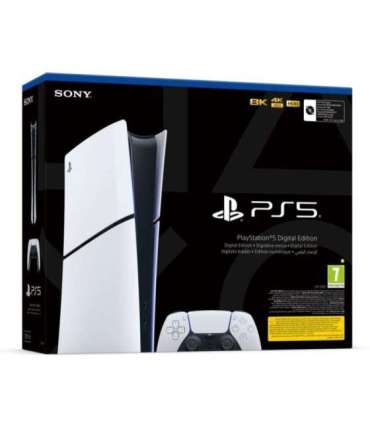 Sony PlayStation 5 Digital Slim e-chassis 825 GB Black, White