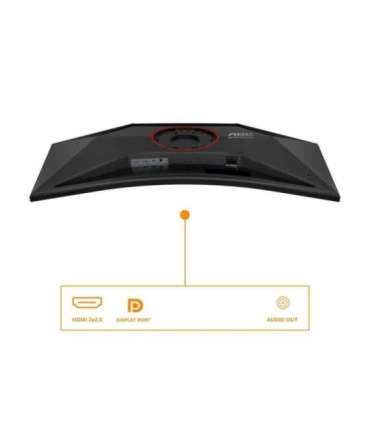 AOC G4 CU34G4 computer monitor 86.4 cm (34") 3440 x 1440 pixels Wide Quad HD LED Black, Red