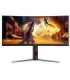 AOC G4 CU34G4 computer monitor 86.4 cm (34") 3440 x 1440 pixels Wide Quad HD LED Black, Red