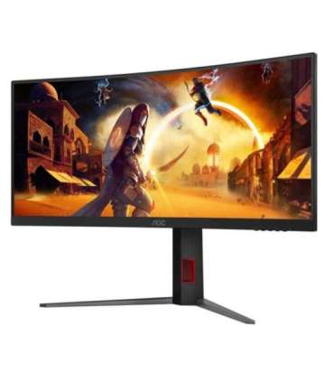 AOC G4 CU34G4 computer monitor 86.4 cm (34") 3440 x 1440 pixels Wide Quad HD LED Black, Red