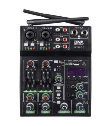 DNA MIXMIC 2 - set (USB audio mixer + 2 wireless microphones)