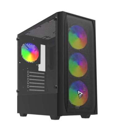 Savio Noctis Flow RGB Cube Black