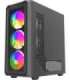 Savio Noctis Glass RGB Cube Black