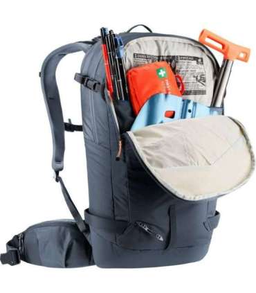 Ski touring backpack Deuter Freerider 24 L Black