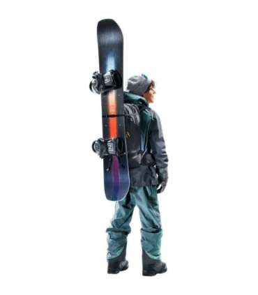 Ski touring backpack Deuter Freerider 30 L Black
