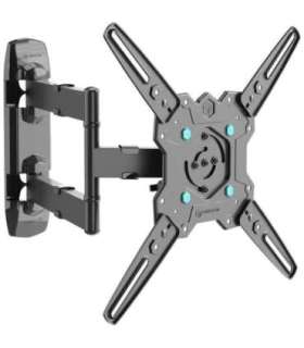 ONKRON Swivel and tilt mount for 32‘-65’ TVs, max. 41 kg, with rotation, black M4R