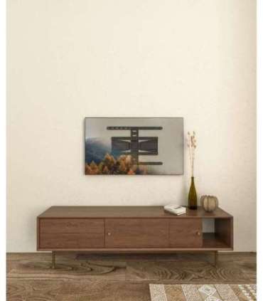 Gembird WM-90ST-02 Full-motion TV wall mount, 43”-90”, black