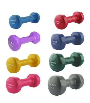17023 VINYL DIPPING DUMBBELL 0.5KG HMS