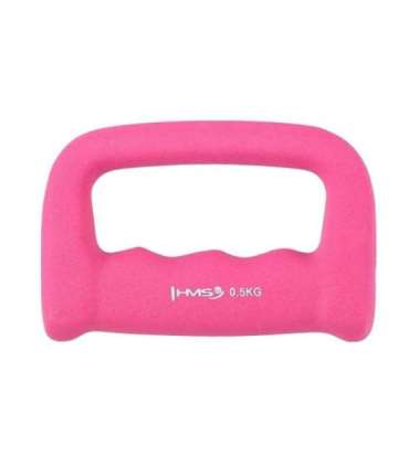 CK05 KASTET PINK NEOPRENE DIPPING DUMBBELL 0.5 KG HMS