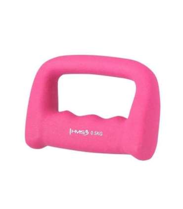 CK05 KASTET PINK NEOPRENE DIPPING DUMBBELL 0.5 KG HMS