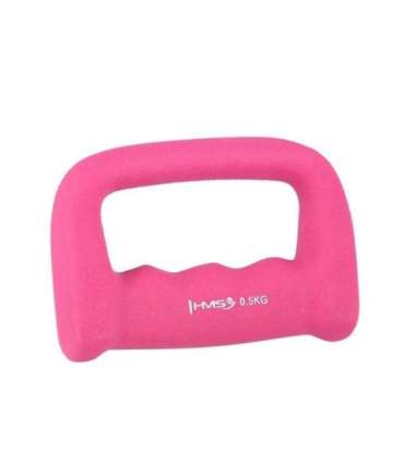 CK05 KASTET PINK NEOPRENE DIPPING DUMBBELL 0.5 KG HMS