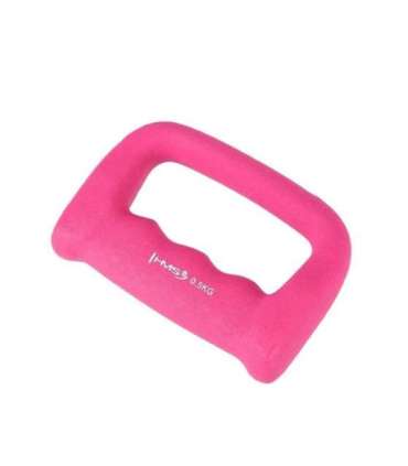 CK05 KASTET PINK NEOPRENE DIPPING DUMBBELL 0.5 KG HMS