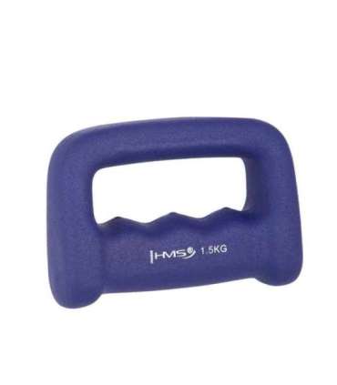 CK15 KASTET DARK BLUE NEOPRENE DIPPING DUMBBELL 1.5 KG HMS