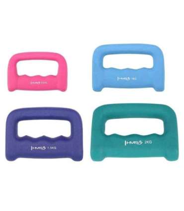 CK20 KASTET TURQUOISE NEOPRENE DIPPING DUMBBELL 2.0 KG HMS